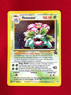 Pokemon VENUSAUR HOLO Black Star Promo #13 - Image 1