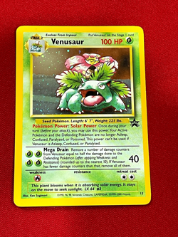 Pokemon VENUSAUR HOLO Black Star Promo #13 - Image 2