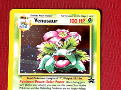 Pokemon VENUSAUR HOLO Black Star Promo #13 - Image 5