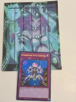 Yugioh 1x Interdimensional Matter Transporter DCR-EN052 Dark Crisis 25th Edition - Image 1
