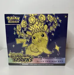 Pokemon TCG - Surging Sparks Pokemon Center ETB - New & Sealed - Image 1