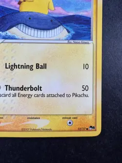2007 Pokemon Pikachu Pop Series 5 12/17 Non-Holo Regular - Image 5