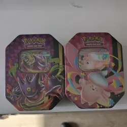 Pokemon Mega Moonlit Tins (x2 Pair) Both Artworks Brand New & Sealed Free Post ✅ - Image 1