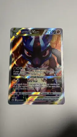 Lucario VSTAR SWSH291 Holo Promo Sword & Shield Promo Pokemon Near Mint - Image 1