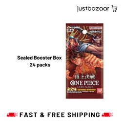 Bandai One Piece TCG Summit Battle/Paramount War Japanese Booster Box OP-02 #2 - Image 2