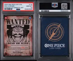 2025 ONE PIECE GOL D. ROGER WANTED ALT ART OP13-CARRYING ON HIS WILL #118 PSA 10 - Image 3