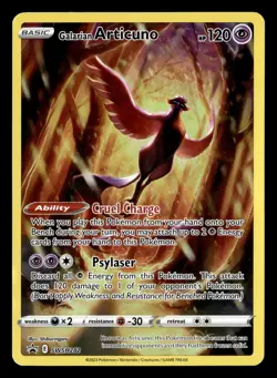 Galarian Articuno SWSH282 Promo Holo Sword & Shield Promo Pokemon Card - Image 2