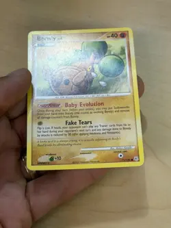 Bonsly 71/130 Diamond and Pearl Regular Card 2007 Pokemon Good Used Condition - Image 3