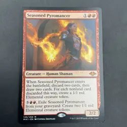 Seasoned Pyromancer Modern Horizons Normal - MTG (Excellent Condition) - Image 1