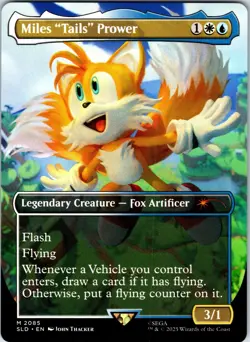 Miles "Tails" Prower M Secret Lair Drop Series 2085 NM - Image 1