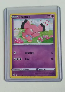 Pokemon TCG Fusion Strike: Snubbull (115/264) - Common - Near Mint - Image 1