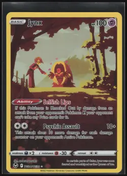 Jynx TG04/TG30 Holo Silver Tempest Trainer Gallery HYOGONOSUKE NM - Image 2
