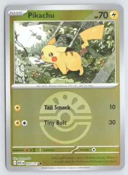 Pikachu (Friend Ball) 055/217 Pokemon ME: Ascended Heroes Holo Common Near Mint - Image 1