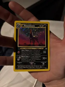 Houndoom Holo 8/64 Neo Revelation (Eng) Unlimited Rare Pokemon TCG. Double holoU - Image 1