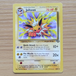 Pokemon Jolteon 20/64 Jungle Rare Regular Trading Card - Image 1