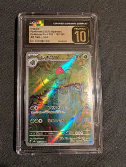 Pristine 10 Pokemon Ivysaur Art Rare Holo Sv2a 151 167/165 Japanese CGC 10 - Image 1
