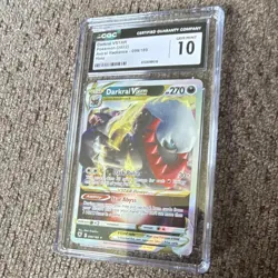 Pokemon Darkrai VSTAR 099/189 Astral Radiance Holo 2022 CGC 10 Graded - Image 1