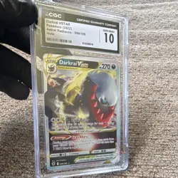 Pokemon Darkrai VSTAR 099/189 Astral Radiance Holo 2022 CGC 10 Graded - Image 3