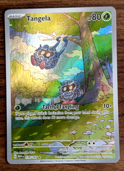 Pokemon TCG - S&V 151 - 178/165 Tangela - Illustration Rare - NM/M - Image 1