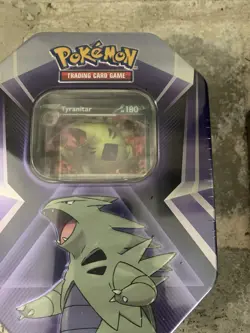 Pokemon TCG 4 Darkrai 2 Tyranitar 2 Slaking Lot Of 8 New Sealed Collectors Tins - Image 3