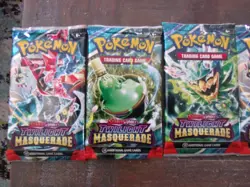 Pokemon TCG Scarlet & Violet Twilight Masquerade Booster Pack Lot (5) English - Image 2