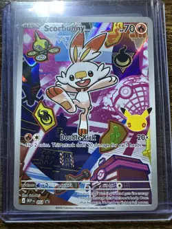 Scorbunny 053 Series 2 First Partner Illustration Collection Pokemon Promo Early - Image 1