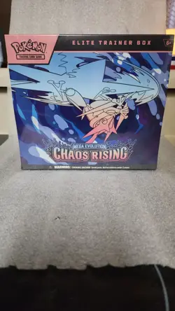 Pokemon Chaos Rising Elite Trainer Box Factory Sealed ETB - Image 1
