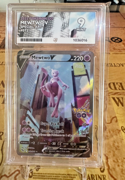 Mewtwo V (Alternate Full Art) 072/078 Pokemon GO Ace 9 - Image 1