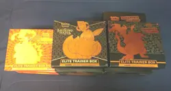 9x Empty Assorted Pokemon Elite Trainer Boxes ETB Vivid Voltage Champions Path - Image 2