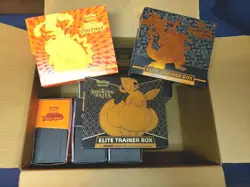 9x Empty Assorted Pokemon Elite Trainer Boxes ETB Vivid Voltage Champions Path - Image 4
