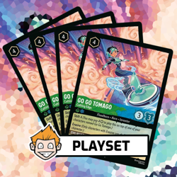 4x Go Go Tomago - Cutting Edge (#107) Playset - Disney Lorcana, Reign of Jafar - Image 1