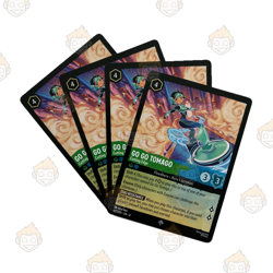 4x Go Go Tomago - Cutting Edge (#107) Playset - Disney Lorcana, Reign of Jafar - Image 2
