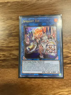 Spright Elf Ultra Rare 1st Edition POTE-EN049 Yugioh - Image 1