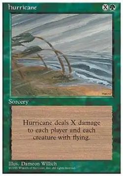 *MRM* ENGLISH 2x Ouragan - Hurricane MTG 4th edition - Image 1