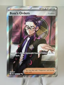 Boss's Orders 256/217 Full Art Ascended Heroes Pokemon English Near Mint TCG NM - Image 1