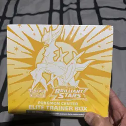 Brilliant Stars Pokemon Center ETB- New/Sealed + protective Case - Image 1