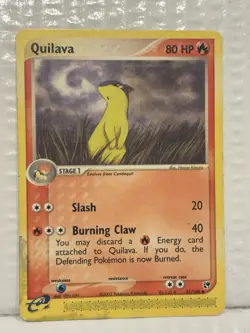 Pokemon Quilava Uncommon Stage 1 Sandstorm Regular 51/100 HP80 Pokemon TCG - Image 1