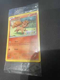 Vulpix 20/160 Build A Bear Stamped Promo Primal Clash Pokemon TCG Sealed - Image 2