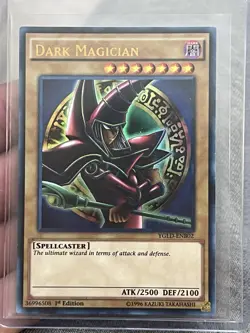 Dark Magician YGLD-ENBO2 UltraRare Ist Edition Yugioh NM - Image 3