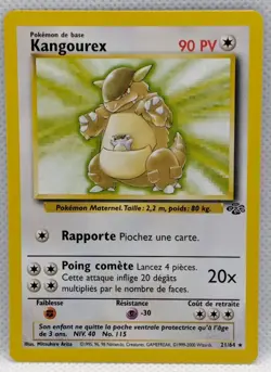 Carte Pokemon KANGOUREX 21/64 Jungle Wizards 2000 FR NEAR MINT - Image 1
