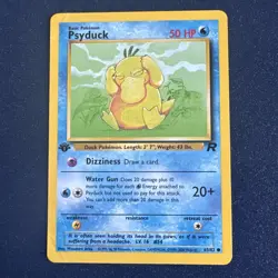 Psyduck - 1st Edition - 65/82 Team Rocket - WOTC - Pokemon HP discount - Image 1