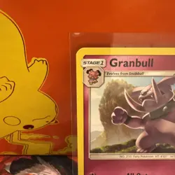 2018 Pokemon Granbull 138/214 Rare Non-Holo Lost Thunder MP - Image 2