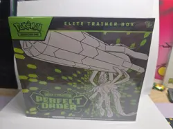 Pokemon TCG Mega Evolutions Perfect Order Elite Trainer Box ETB Factory Sealed - Image 1