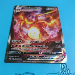 CHARIZARD VMAX 2022 POKEMON SWSH BLACK STAR PROMO #SWSH261 GIGANTAMAX TCG Q0883 - Image 2