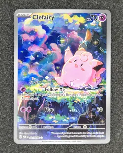 Clefairy 094/088 Illustration Rare Full Art Pokemon Perfect Order Mega Evolution - Image 1