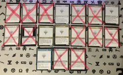 Lot of 5x Play Test Cards *UNKNOWN EVENT *MagicCon *VERY RARE!* un-known - Image 1