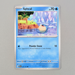 Pokemon TCG Card - Spheal 43/191 Common | Surging Sparks (2024) SSP | NM/Mint - Image 2
