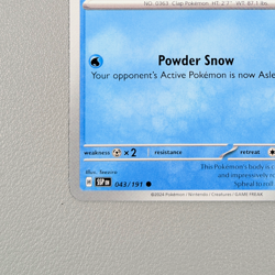 Pokemon TCG Card - Spheal 43/191 Common | Surging Sparks (2024) SSP | NM/Mint - Image 4
