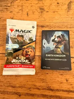 Avatar Jumpstart Booster Pack MTG Magic: The Gathering - Earth Kingdom (2) - Image 1