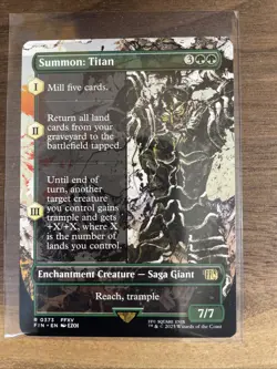 Summon: Titan (Borderless) Final Fantasy Regular - Image 1